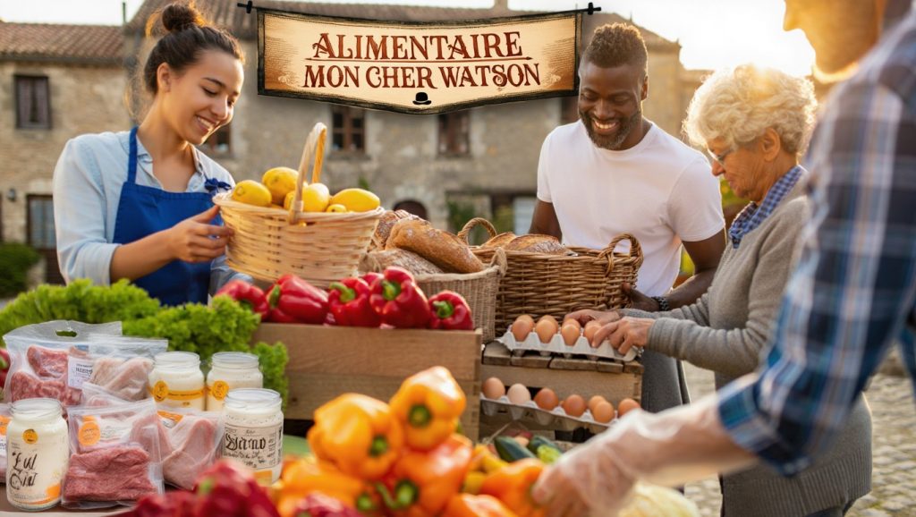 Distribution de courses en point dépôt à Verdun-sur-Garonne